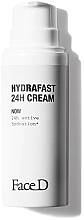 Быстро впитывающийся крем для лица - FaceD Hydrafast 24H Cream SPF15 — фото N1