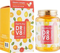 Духи, Парфюмерия, косметика Ампульная сыворотка с витаминами - FarmStay Dr-V8 Vitamin Ampoule