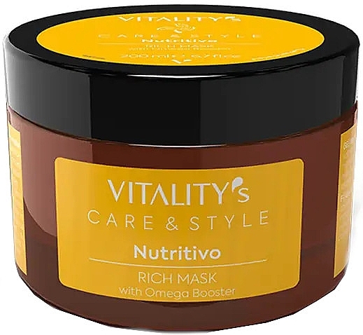 Маска для сухого та дуже чутливого волосся - Vitality's C&S Nutritivo Rich Mask — фото N1