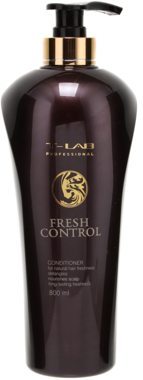 Бальзам для свежести натуральных волос - T-LAB Professional Fresh Control Conditioner