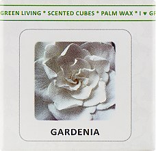 Аромакубики "Гардения" - Scented Cubes Gardenia Candle — фото N2