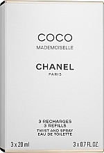Духи, Парфюмерия, косметика Chanel Coco Mademoiselle - Туалетная вода (3 запасных блока)