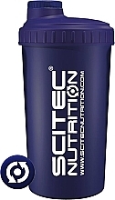 Шейкер 700 мл, темно-синий - Scitec Nutrition Shaker Navy Blue — фото N2