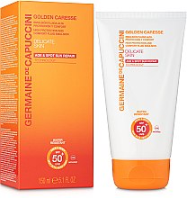 Духи, Парфюмерия, косметика Эмульсия солнцезащитная SPF50 - Germaine de Capuccini Golden Caresse High Protection And Comfort Fluid Emulsion SPF50