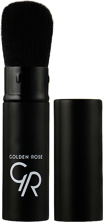 Кисть для пудры в футляре - Golden Rose Powder Retractable Brush