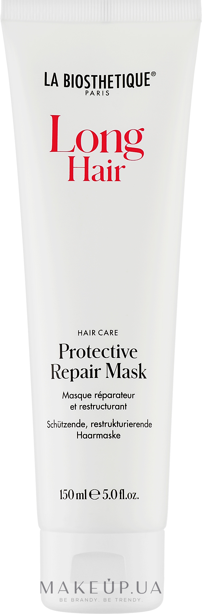 Защитная восстанавливающая маска - La Biosthetique Long Hair Protective Repair Mask  — фото 150ml