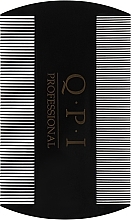 Парфумерія, косметика Двосторонній гребінець, 8,8 см, чорний - QPI