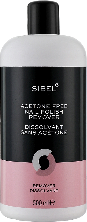 Жидкость для снятия лака без ацетона - Sibel Acetone Free Nail Polish Remover — фото N2