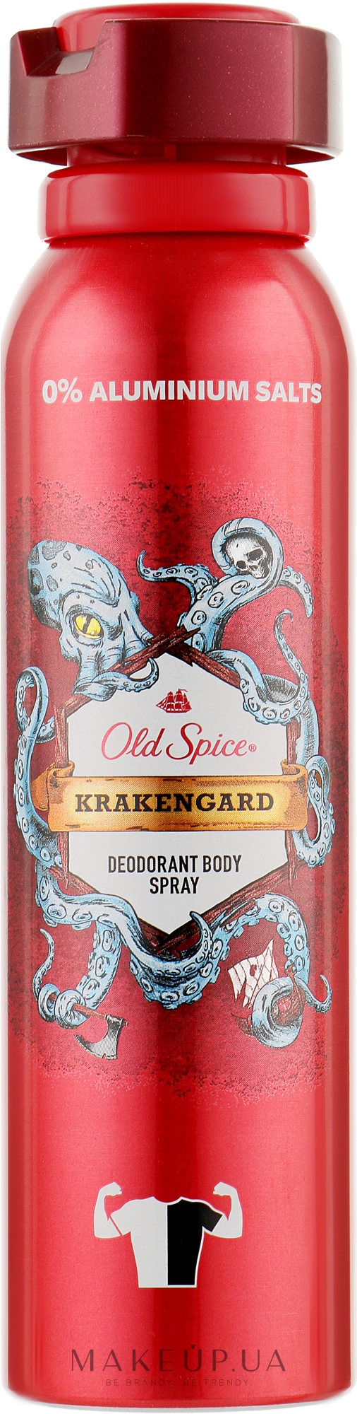 Аэрозольный дезодорант - Old Spice Krakengard Deodorant Spray — фото 150ml