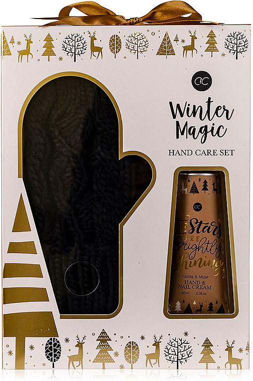 Набір для догляду за руками - Accentra Winter Magic Hand Care Set (h/cr/60ml + gloves) — фото N1