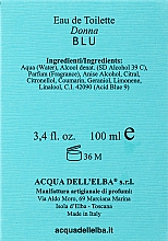 Acqua Dell Elba Blu Donna - Туалетная вода — фото N6