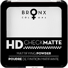Компактная пудра “Check Matte” - Bronx Colors HD Mattifying Finishing Powder — фото N2