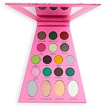 Палетка тіней для повік, 18 відтінків - Makeup Revolution x Bratz Doll Eyeshadow Palette — фото N2