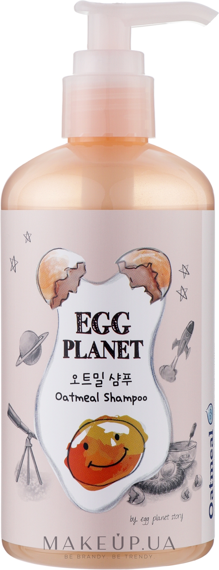 Шамунь для волосся з екстрактом вівсяних пластівців - Daeng Gi Meo Ri Egg Planet Oatmeal Shampoo — фото 280ml