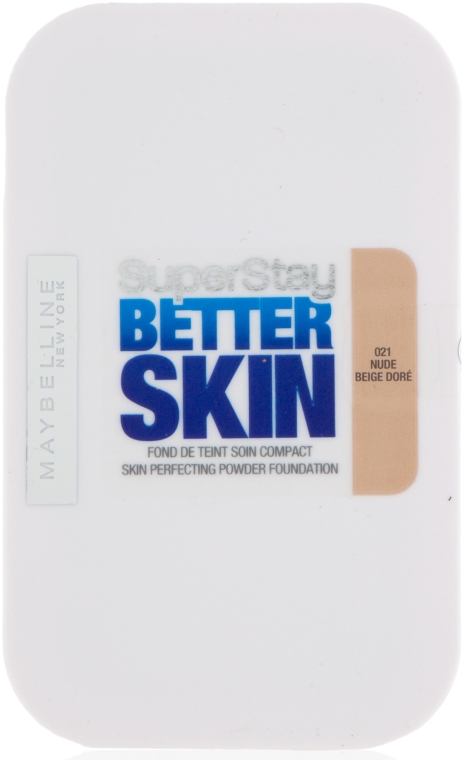 Пудра компактная - Maybelline New York Super Stay Better Skin Powder — фото N1