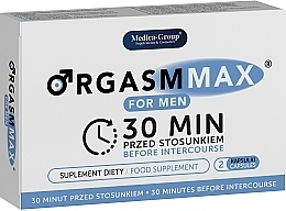 Духи, Парфюмерия, косметика Капсулы для повышения потенции - Medica-Group Orgasm Max For Men