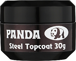 Особливо глянцевий топ без липкого шару - Panda Steel Top Coat — фото N5