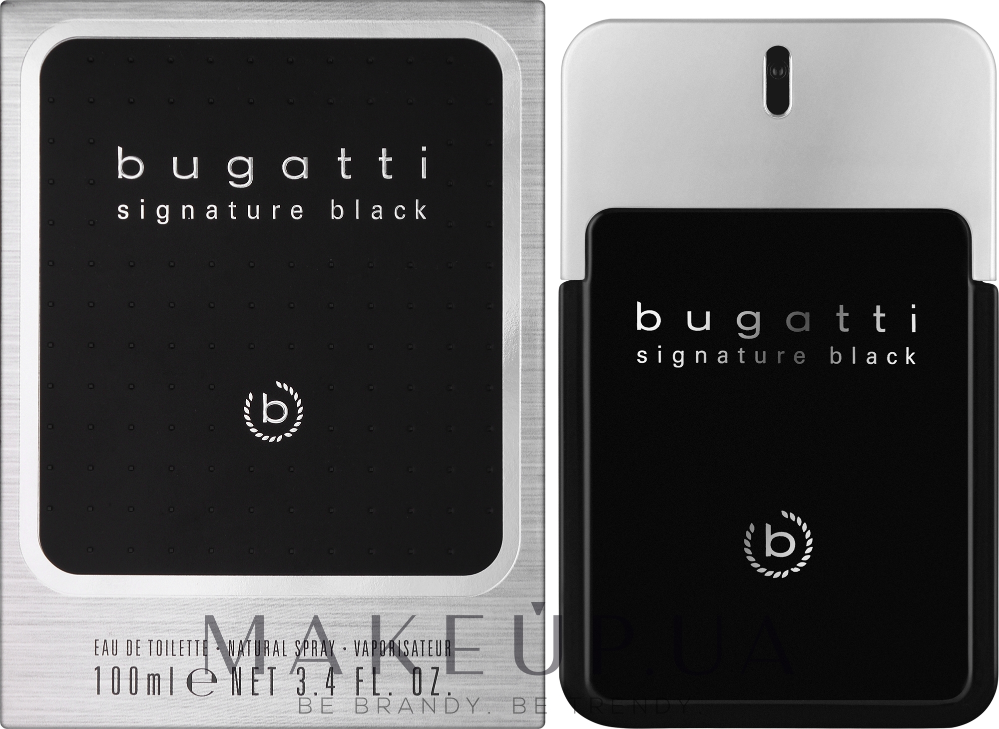 Bugatti Signature Black - Туалетная вода — фото 100ml