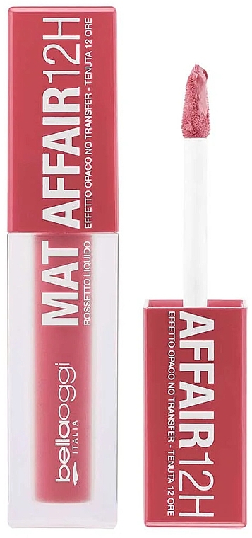 Рідка матова помада для губ - Bellaoggi Mat Affair 12H Liquid Lipstick — фото N2