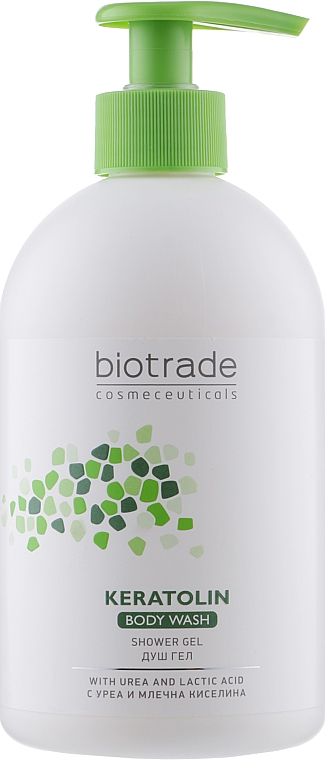 Гель для душа с мочевиной для сухой и сверхчувствительной кожи - Biotrade Keratolin Body Wash — фото N3