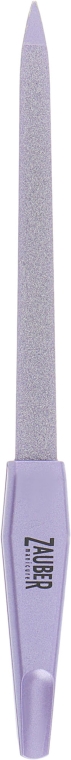 Пилка для ногтей металлическая, 03-025A, фиолетовая - Zauber — фото N1