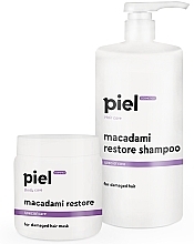 Парфумерія, косметика Набір для відновлення волосся - Piel Cosmetics (shm/1000ml + mask/500ml)