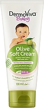 Дитячий крем з оливковою олією - Dabur DermoViva Baby Olive Soft Cream  — фото N1
