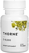 Парфумерія, косметика Дієтична добавка "Вітамін D-10000", капсули - Thorne Research Vitamin D