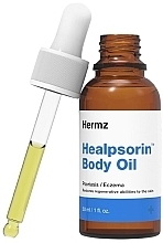 Олія для тіла проти псоріазу та екземи - Hermz Healpsorin Body Oil — фото N2