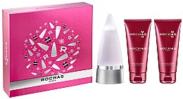 Парфумерія, косметика Rochas Rochas Man - Набір (edt/100ml + sh/gel/100ml + ash/b/100ml)