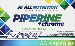 Харчова добавка "Піперин + Хром" - Allnutrition Piperine + Chrome — фото N1