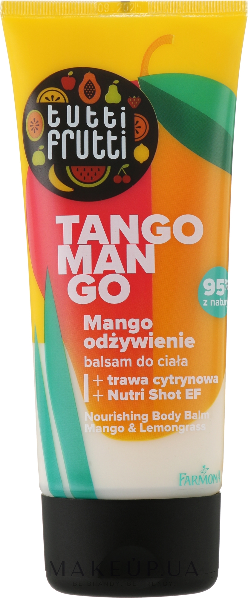 Бальзам для тела "Танго манго" - Farmona Tutti Frutti Mango & Lemongress Nourishing Body Balm — фото 200ml