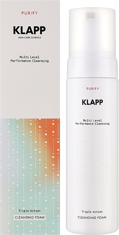 Очищувальна пінка потрійної дії - Klapp Multi Level Performance Purify Cleansing Foam — фото N2
