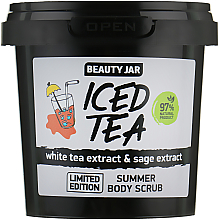 Духи, Парфюмерия, косметика УЦЕНКА Скраб для тела "Iced Tea" - Beauty Jar Summer Body Scrub *