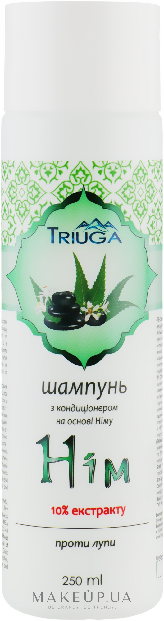 Шампунь з кондиціонером на основі екстракту Німа - Triuga Herbal — фото 250ml