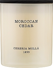 Духи, Парфюмерия, косметика Cereria Molla Moroccan Cedar - Ароматическая свеча