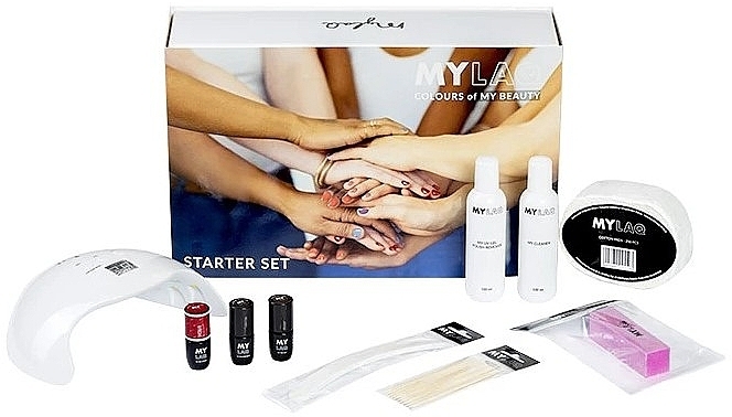 Набор, 10 продуктов - MylaQ Colors Of My Beauty My Starter Set — фото N1