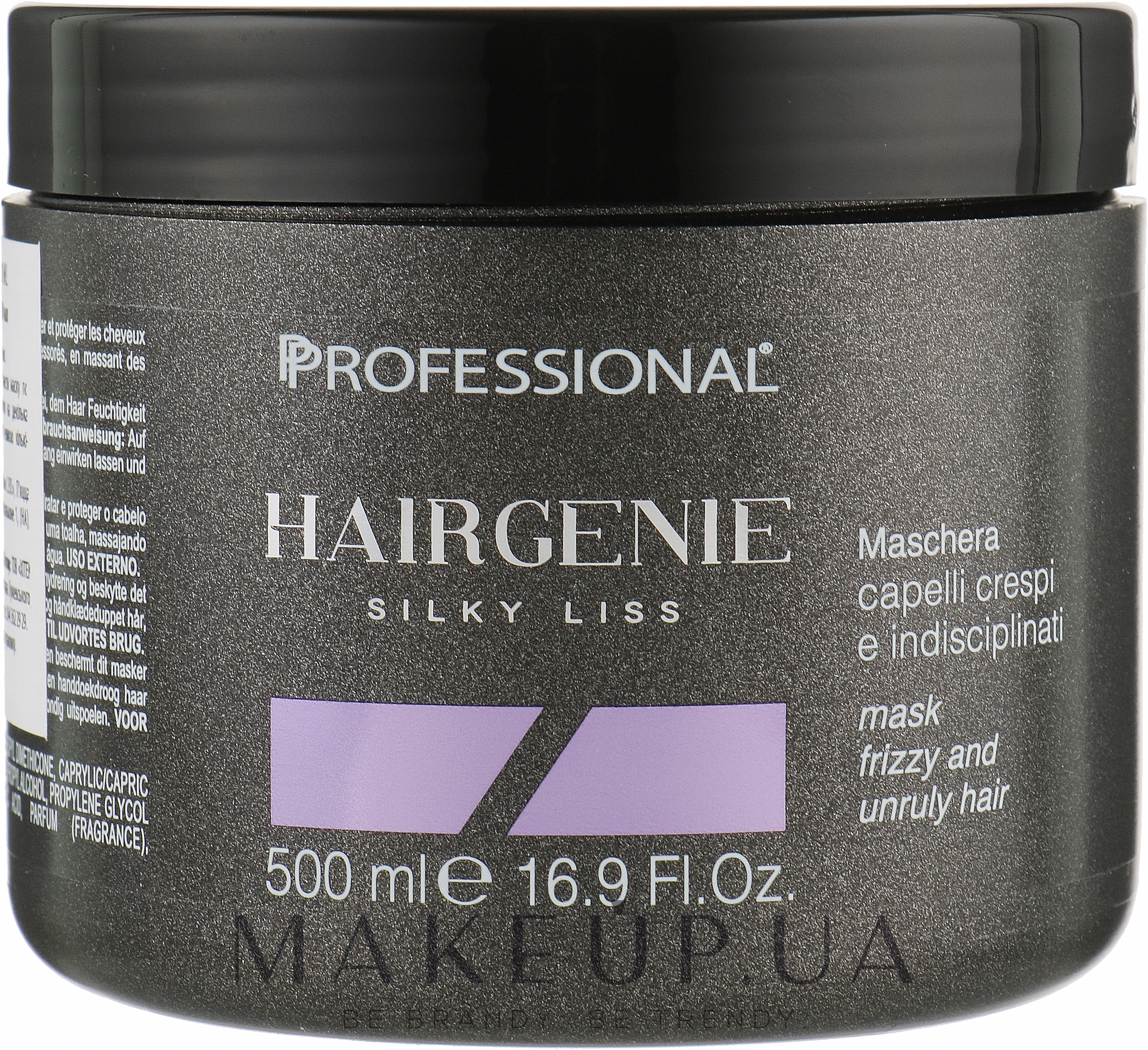 Маска для волос "Разглаживающая" - Professional Hairgenie Silky Liss Mask — фото 500ml