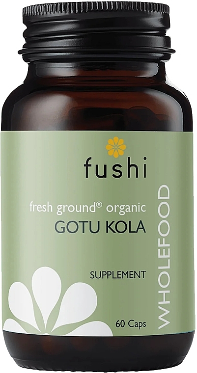 Пищевая добавка "Готу кола" - Fushi Organic Gotu Kola Capsules — фото N1