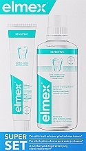 Духи, Парфюмерия, косметика Набор - Elmex Sensitive (water/400ml + toothpaste/75ml)