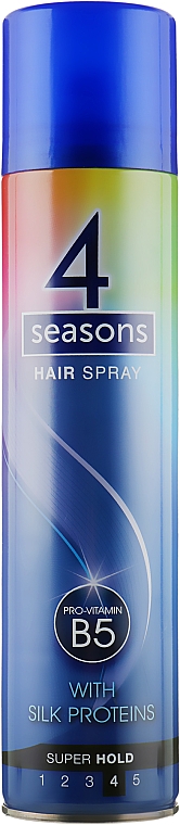 Лак для волосся - 4 Seasons Super Strong — фото N1