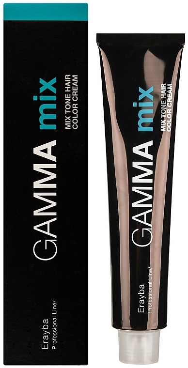 УЦЕНКА Краска для волос+нейтрализатор - Erayba Gamma Mix Tone Haircolor Cream 1+1.5 * — фото N1