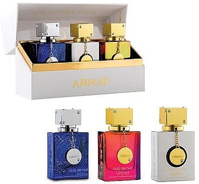 Armaf Club De Nuit Perfume Gift Set - Набор (edp/3x30ml) — фото N1