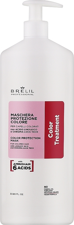 Маска для фарбованого волосся - Brelil Color Treatment Color Protection Mask — фото N3