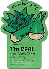 Увлажняющая тканевая маска - Tony Moly I'm Real Aloe — фото N1