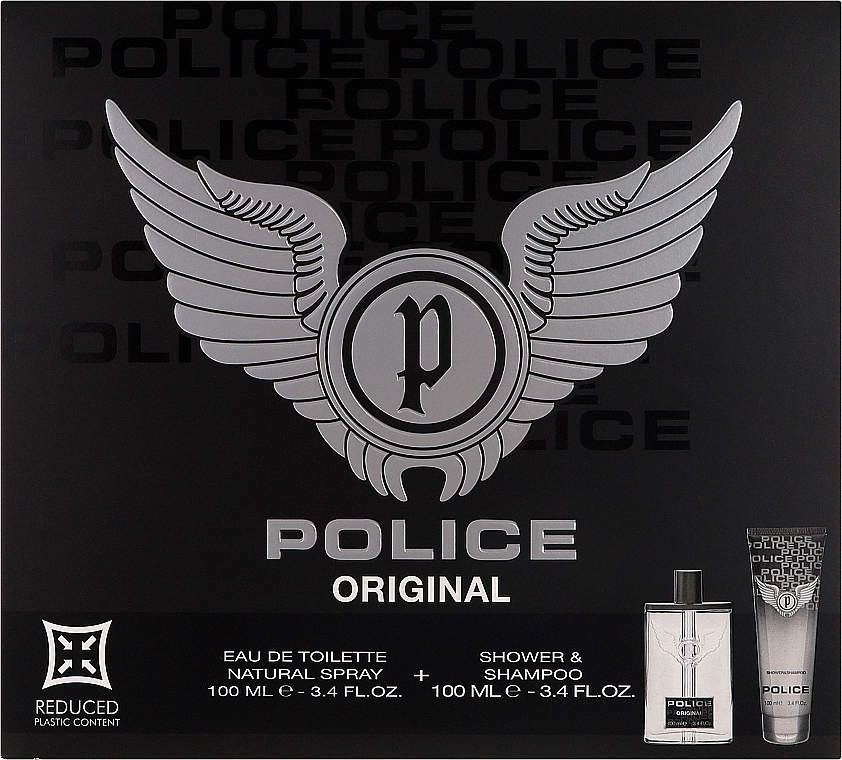 Набор - Police Original (edt/100ml + sh/gel/100ml) — фото N1