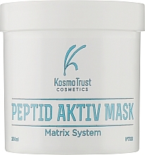 Парфумерія, косметика Пептидна освітлювальна маска від куперозу для відновлення шкіри - KosmoTrust Cosmetics Peptid Aktiv Mask
