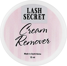 Парфумерія, косметика Lash Secret Cream Remover - Lash Secret Cream Remover