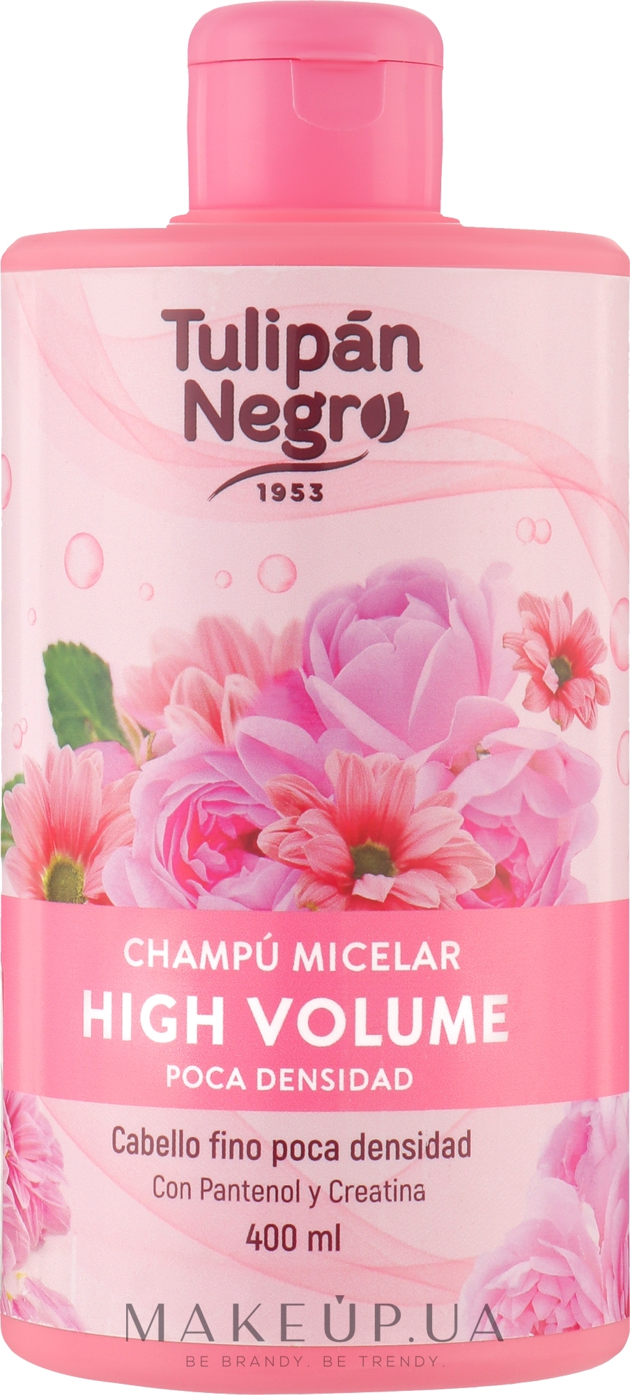 Шампунь міцелярний для об'єму волосся - Tulipan Negro Sampoo Micelar — фото 400ml