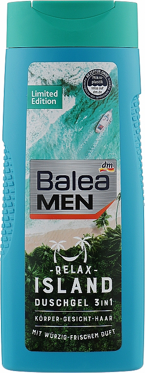 Гель для душа 3в1 - Balea Men Relax Island Shower Gel